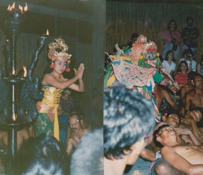 Bali temppelitanssia ja örkkejä by Vaula Norrena 1992