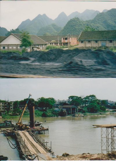 Kiina Wushou jokivarsi teollisuutta Vaula Norrena 1992