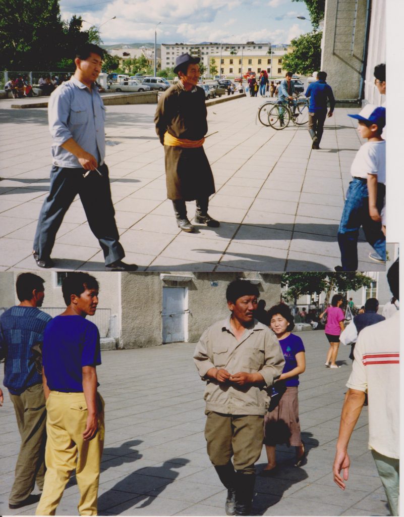 Trans-Siberian Mongolia Ulan Baatorin ihmisiä Vaula Norrena 1992